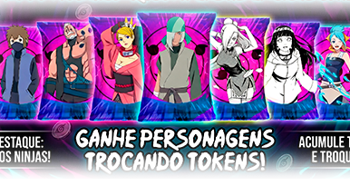 Tokens de Personagens